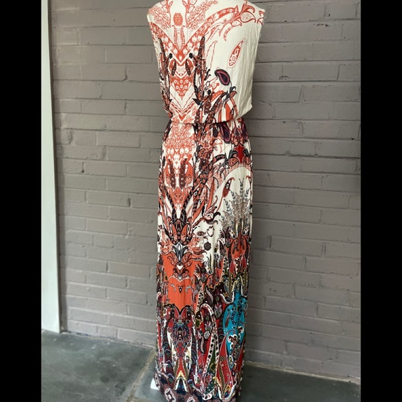 Vintage Chela Girl Maxi Dress  M - 8 - Picture 8 of 16